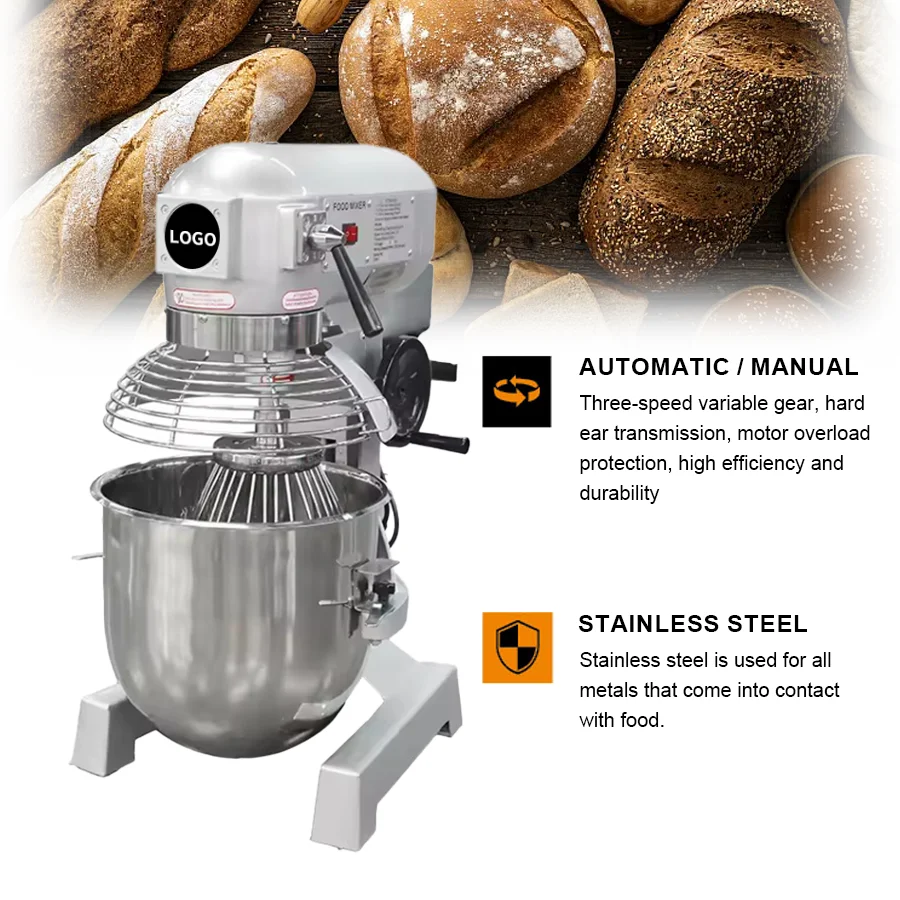 Stand Mixer 5L 6L 1000W Electric Dough Mixer Kitchen 6 Speed Tilt-Head Cake Food Mixer
