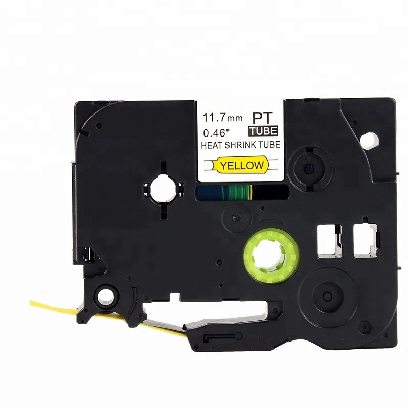 wholesale Thermal transfer printer 11.7mm heat shrinkable hse631 cable marker tube