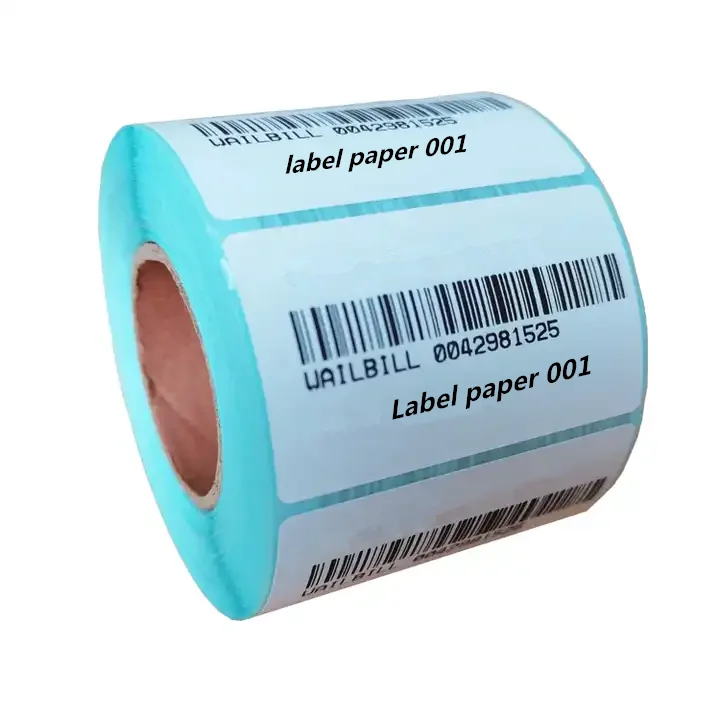 OEM Direct Thermal Label 60mmx40mm Self Adhesive Barcode Printer Sticker Scale Label Roll