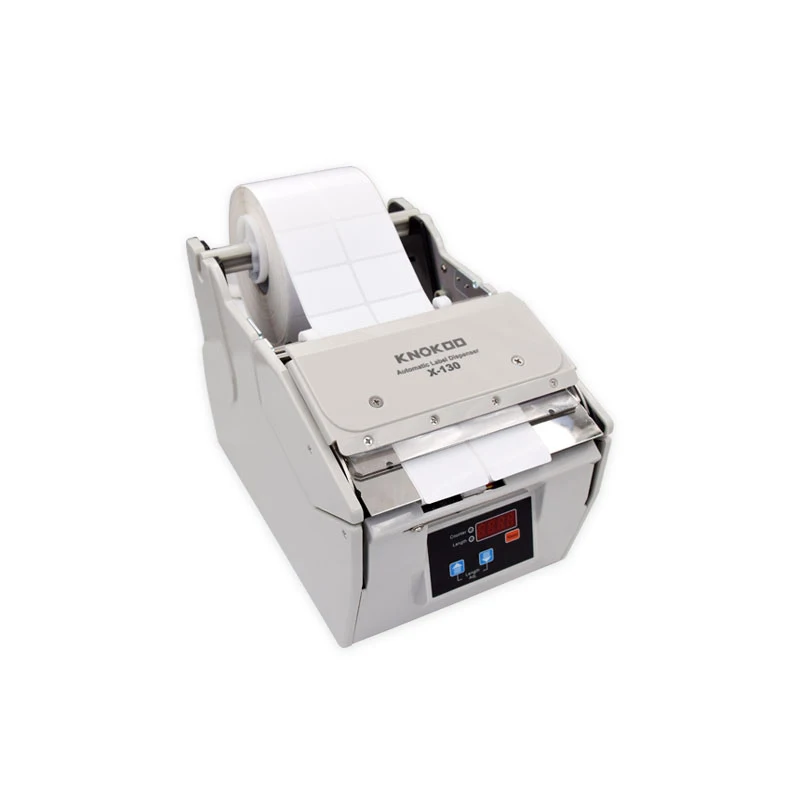 KNOKOO Auto Label Dispenser Machine X-130 Semi Automatic Sticker Label Dispenser