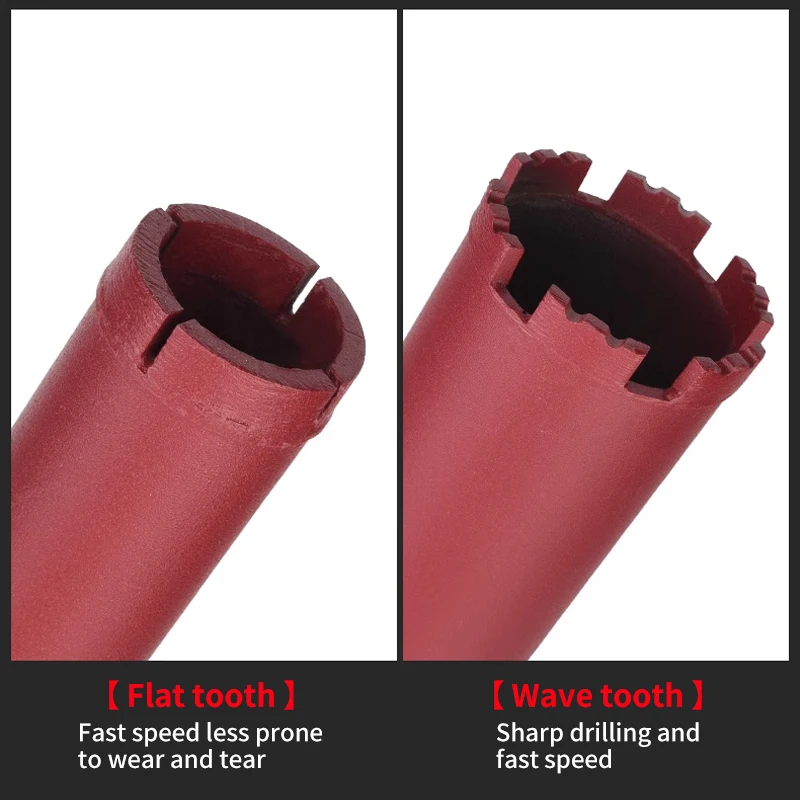 High Performance Diamond Tools Vacuum Brazed Diamond Drilling Core Drill Bit Granite Stone Drilling Core Bit