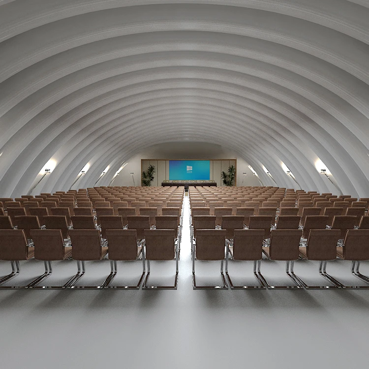 Air rib membrane mobile venue  Air rib membrane conference room Inflatable dome Inflatable structure