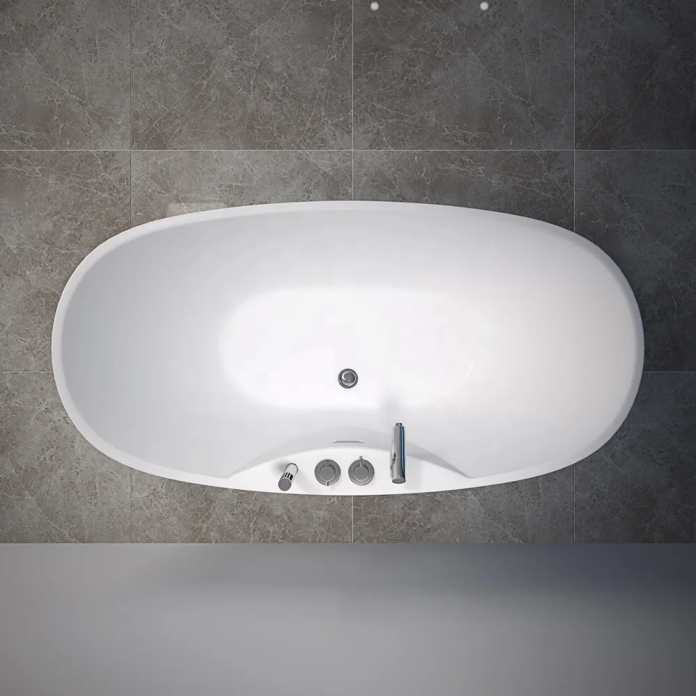 Waterfall bathtub, freestanding italian bathtubs, design freestanding massage big acrylic bathtub