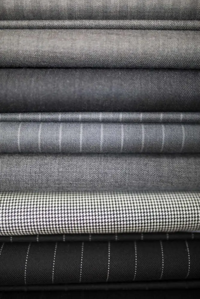 
Stock wool fabrics super fine - Made in Italy - For classical men clothes, suits, pants, jackets, blazer, overcoats 