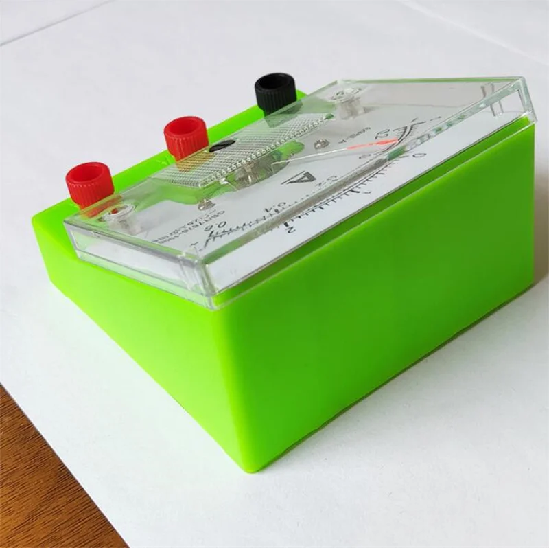 Factory direct selling Physics experiment practical portable transparent 69 sensitive voltmeter ammeter teaching instrument