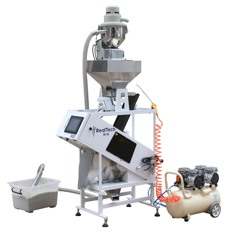 CCD Optical Broken Rice Selector Small Rice Color Sorter Separator Mini Rice Color Sorting Machine