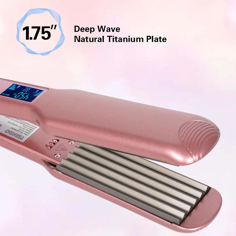 New Arrival Wholesale Hair Crimper Hair Iron Hair Straightener Fluffy Small Waves Crimping Volumizer Styling Tools