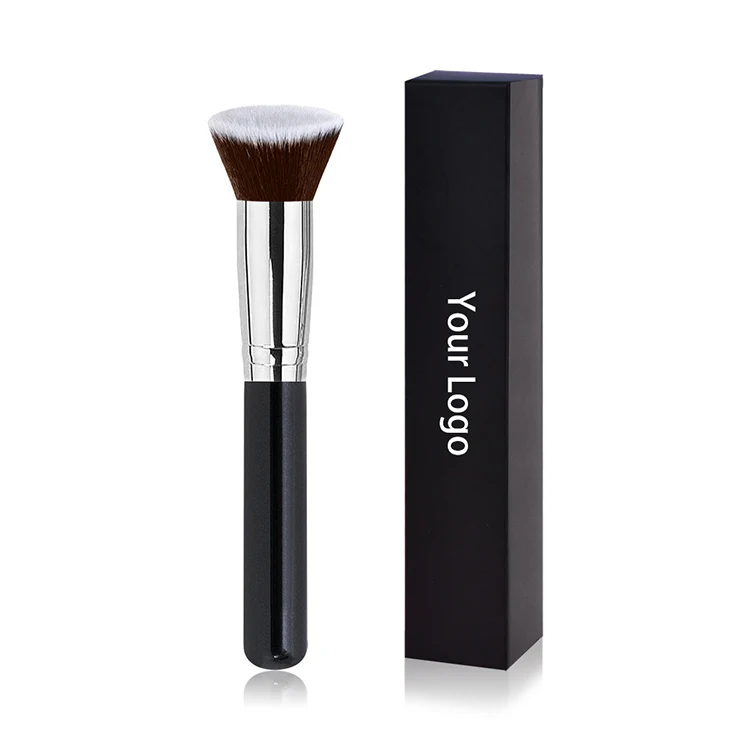 Flat Top Kabuki Foundation Brush Premium Makeup Brush for Liquid Cream and Powder  Buffing Blending and Face Brush