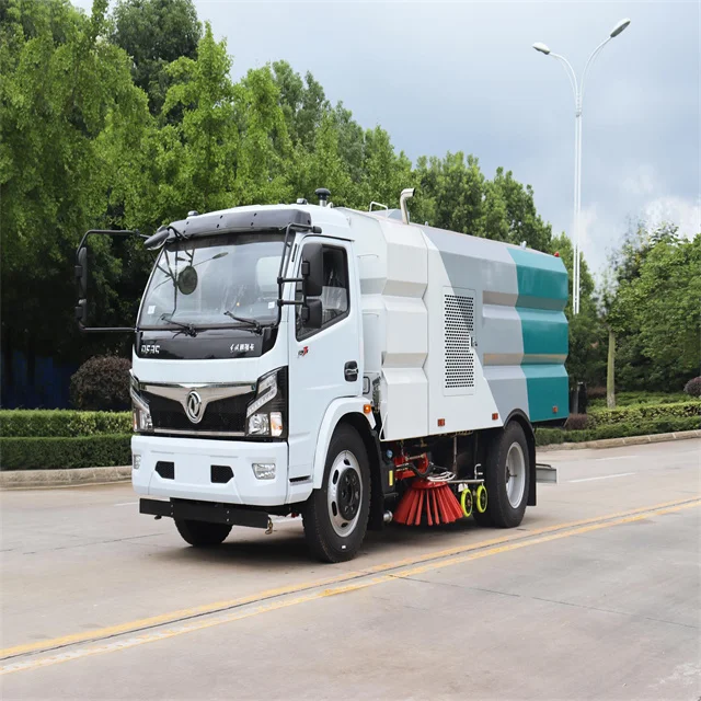 Dongfeng 4*2 Left Drive Street Cleaning Vehicle Efficient Road Sweeper for Urban Cleaning Needs