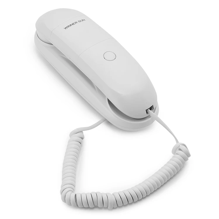 
Hotel Telephone Landline Cored Wall Hanging Analog Trim Line Telephone 