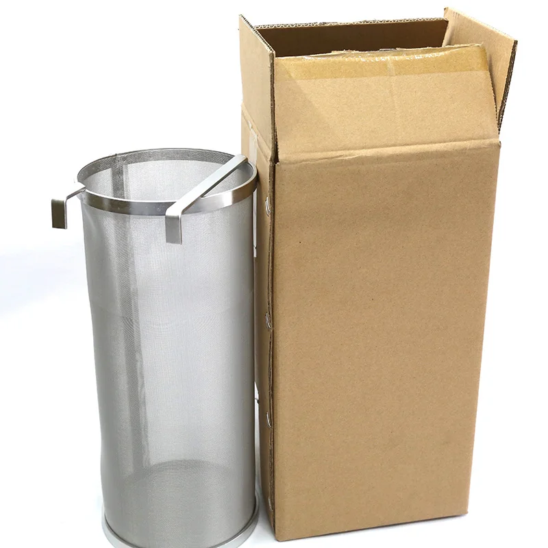 Stainless Steel 400 Micron Mesh Hop Spider 350 X 350 mm Hopper Filter Strainer