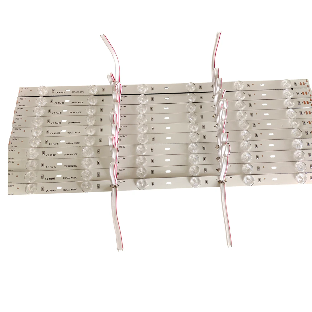 non-waterproof rightleds CE ROHS 12v/24vdc 6w 600lm high quality smd 2835 6 OS RAM led bar for light box