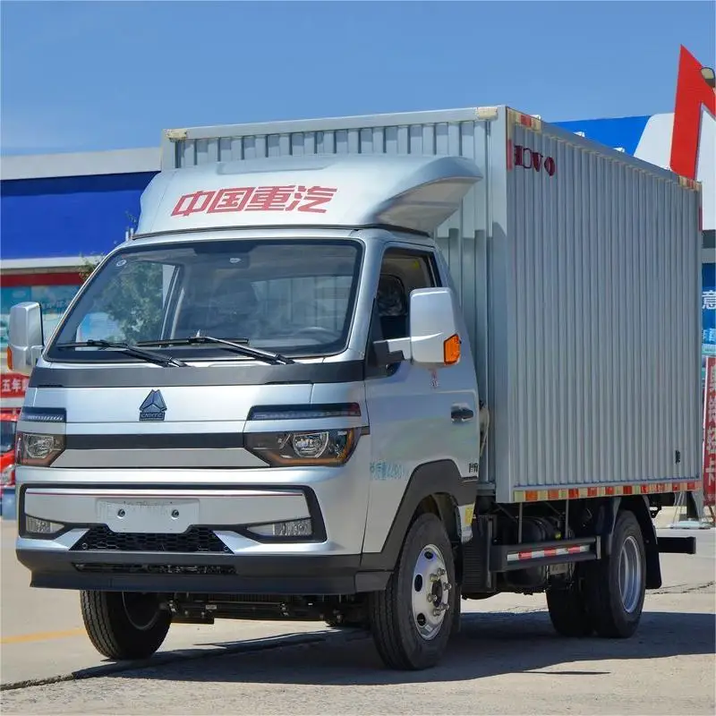 Light Duty 10tons 5tons 6Wheel  4x2 Small van Cargo Trailer Trucks for sale