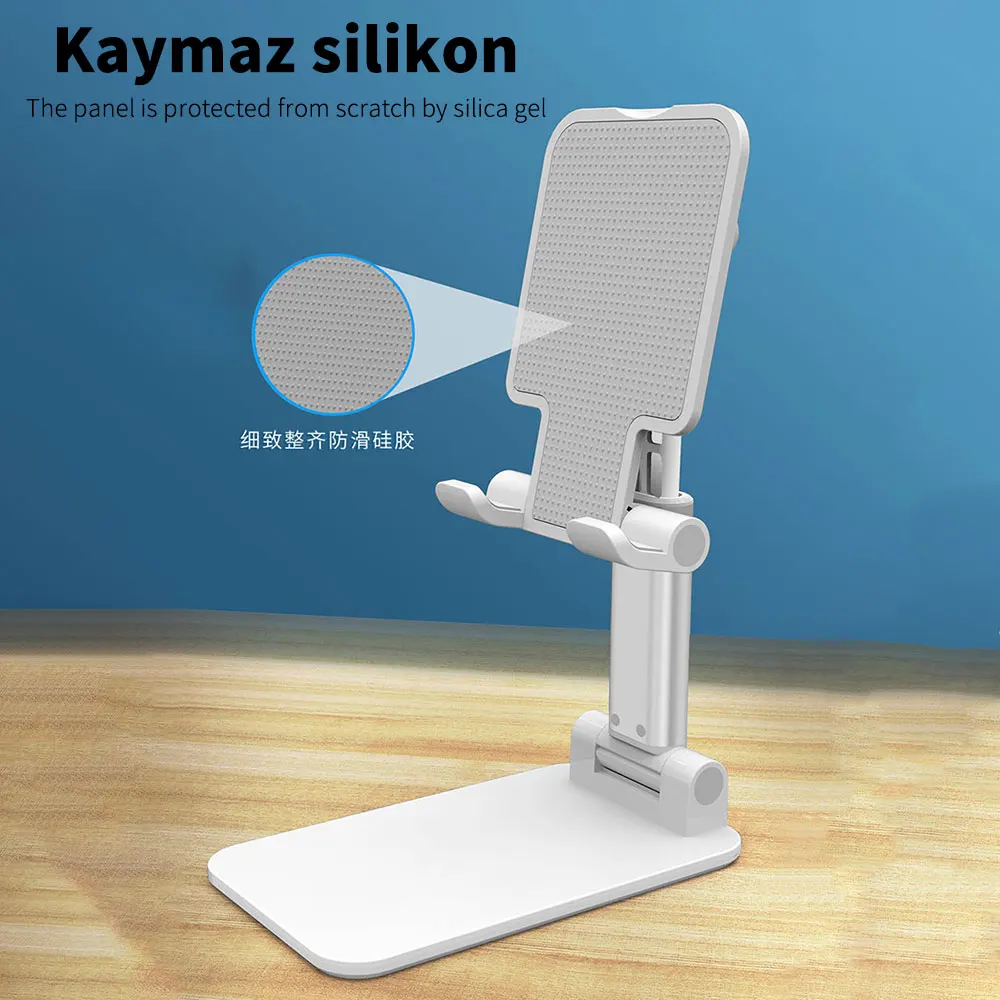 Free Shipping 1 Sample OK Non-slip Silicone FLOVEME Foldable Phone Stand Adjustable Mobile Stand Phone Tablet Holder Stand