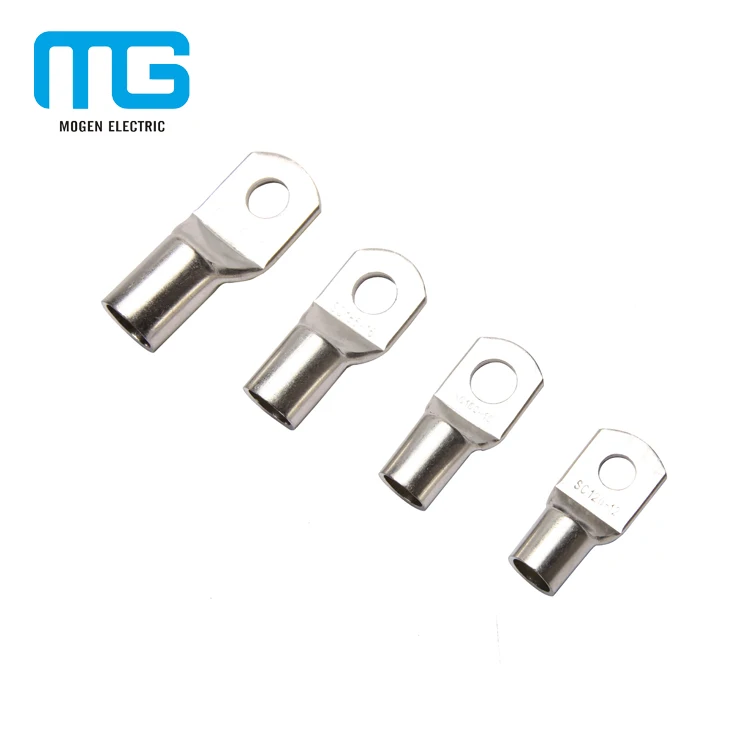 Non Insulated Perforated Quick Spade Crimping Tool Wire Terminal Connectors