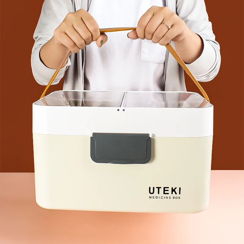 Medical Case Plastic Medical Kit Box Use Plastic Wholesale Manufkidsrer Supply Hot Selling Portable Home Storage Boxes & Bins