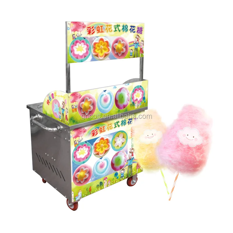 Factory Direct Sell 2020 Commercial Home Gas Source Cotton Candy/Candy Floss Machine For Sale