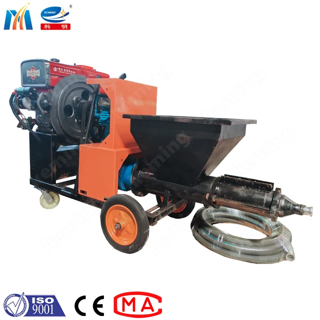 keming KLW spray machine for plastering Plaster Spray Machine with rotor and stator Made In China