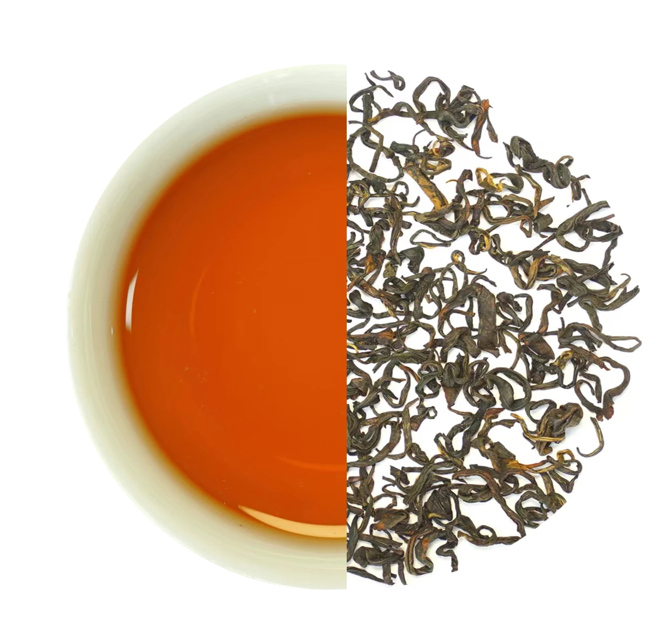 Miaoxin Zhenghong Zhepin Factory Direct World Champion Tasted Organic Black Tea Premium Quality Natural Leaf Form Big Sale