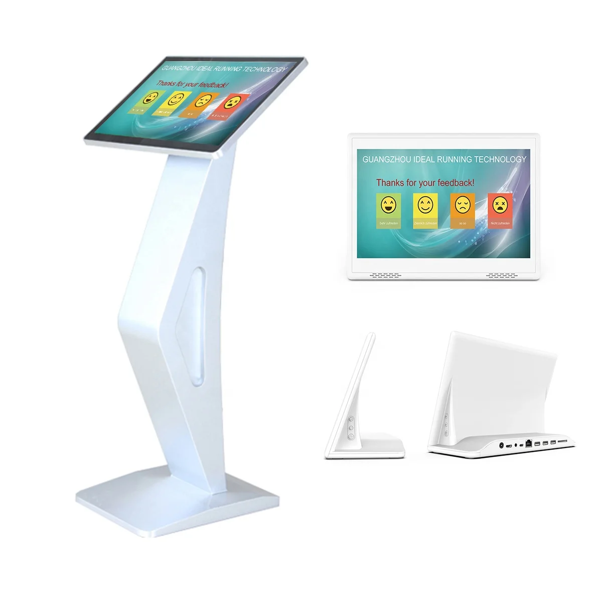 Top sell 10.1 inch 21.5 inch happy or not machine sale service rating customer feedback system satisfaction survey device