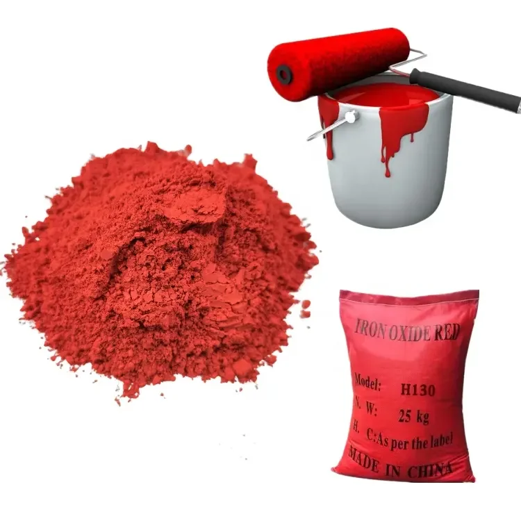 Red Iron Oxide 101 110 130 190 Iron Oxide Pigment Manufacturer For Concrete And Cement