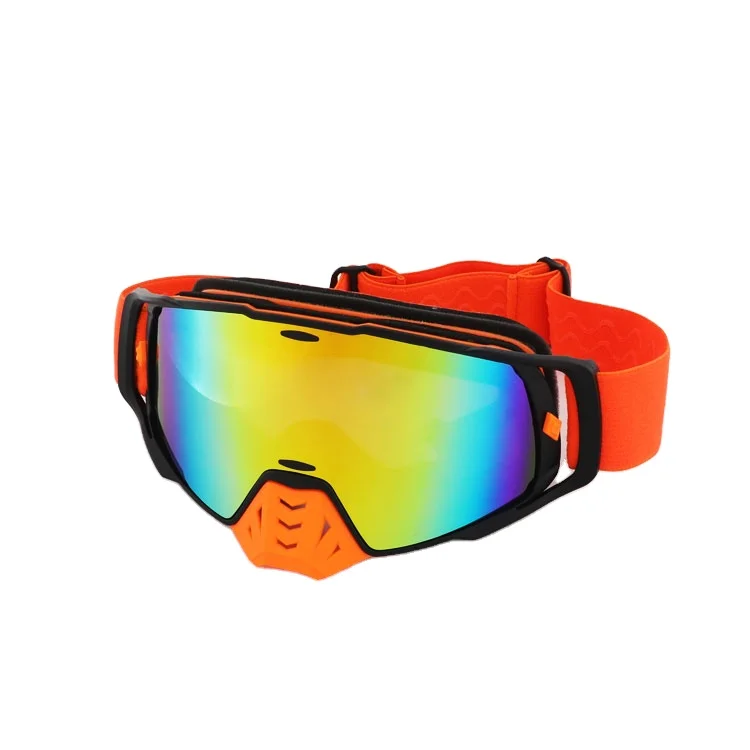 Special glasses for snowmobiles Anti-snow blindness Double-layer lens Motorcycle goggles Anti-fog mirror Motorcycle goggles