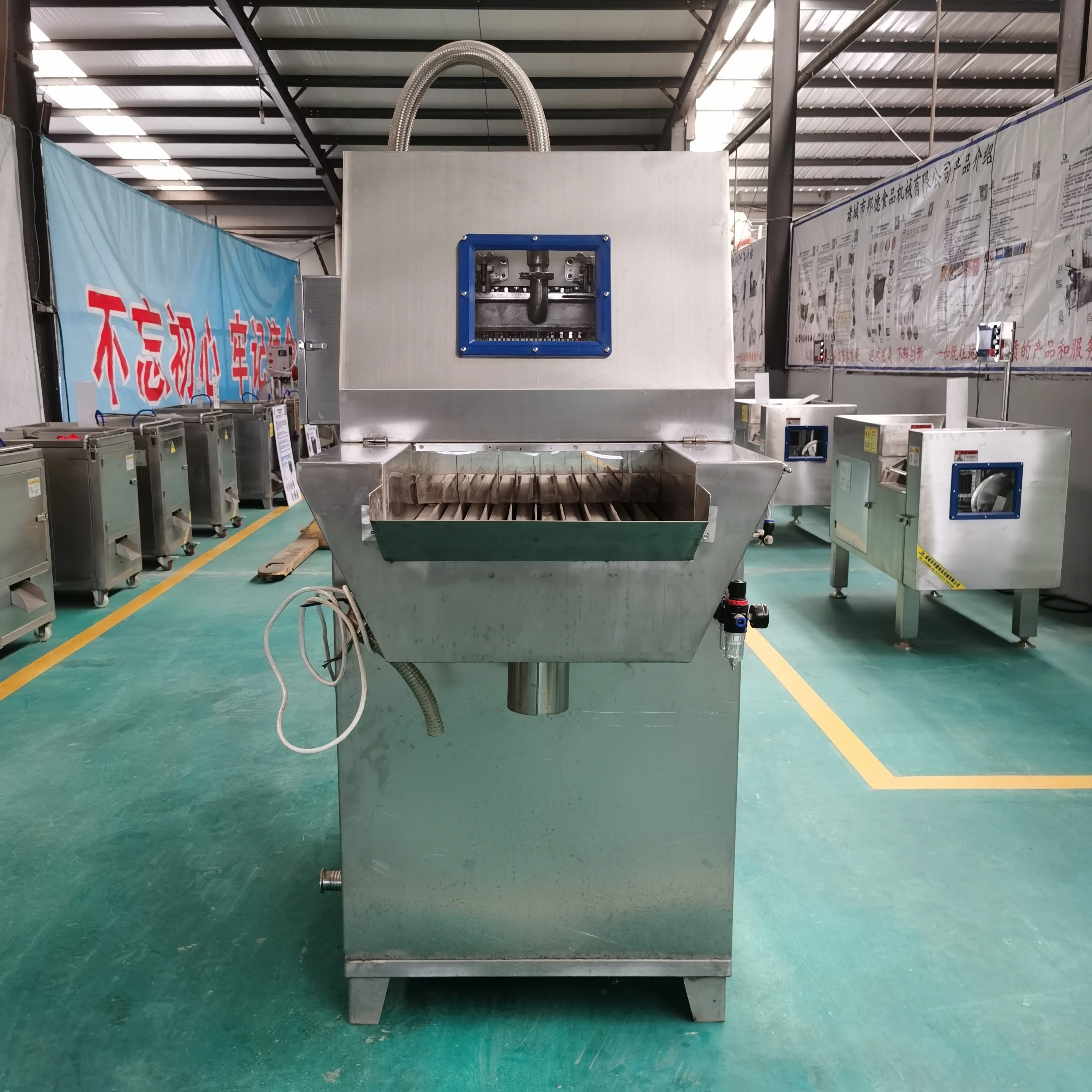 Automatic salt brine injector brine injector machine saline injecting injection machine for chicken