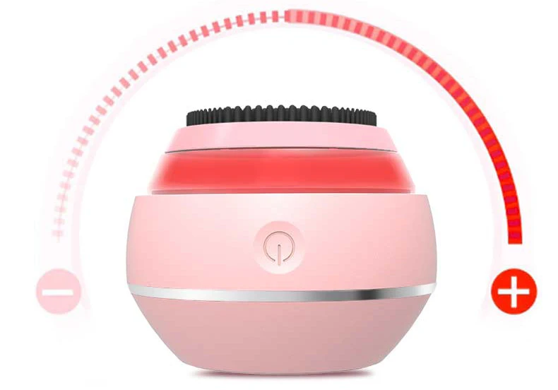 Factory ODM OEM Face massager vibrating best skin care products electronic pulse ems sonic silicone brush cleaning