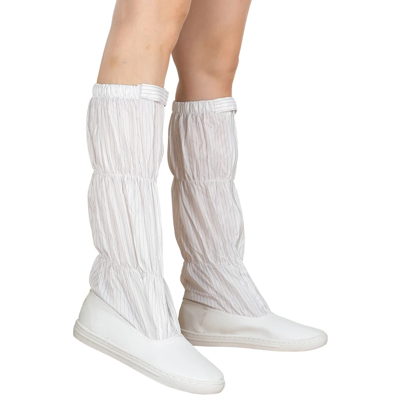 Good Quality ESD Safety Cleanroom Shoes Anti Static Shoes esd long work pvc pu autoclavable boots