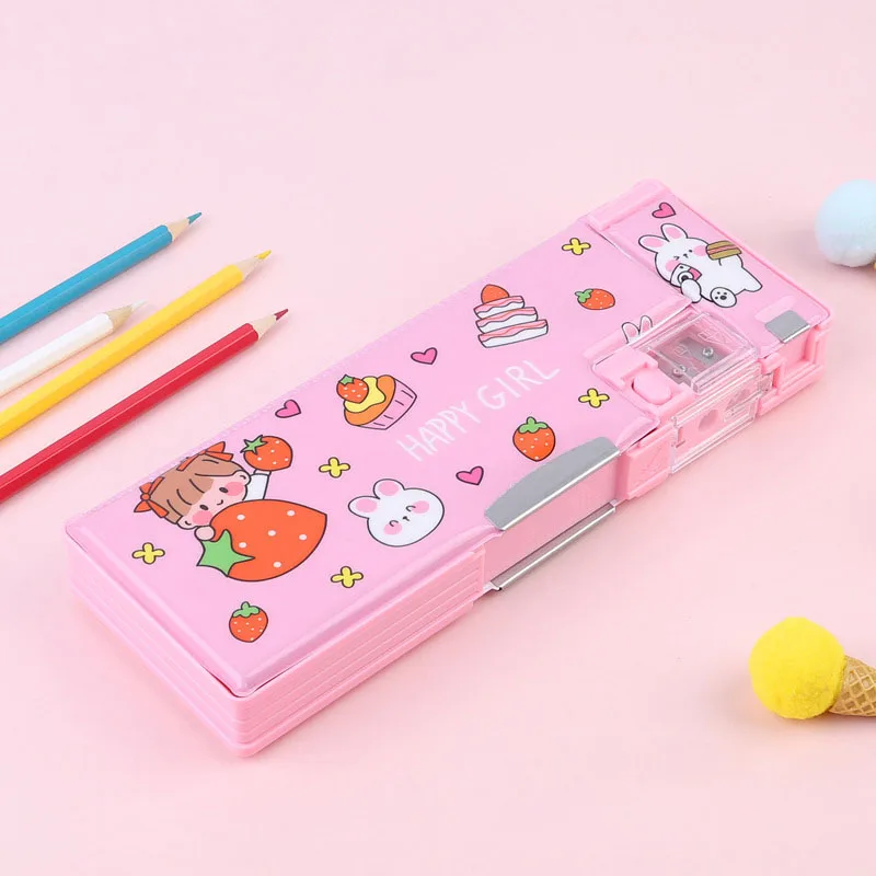 Пенал с паролем Многофункциональный материал Escolar Kawaii Милая коробка канцелярские принадлежности Школьные Etui Kalemlik Estuche
