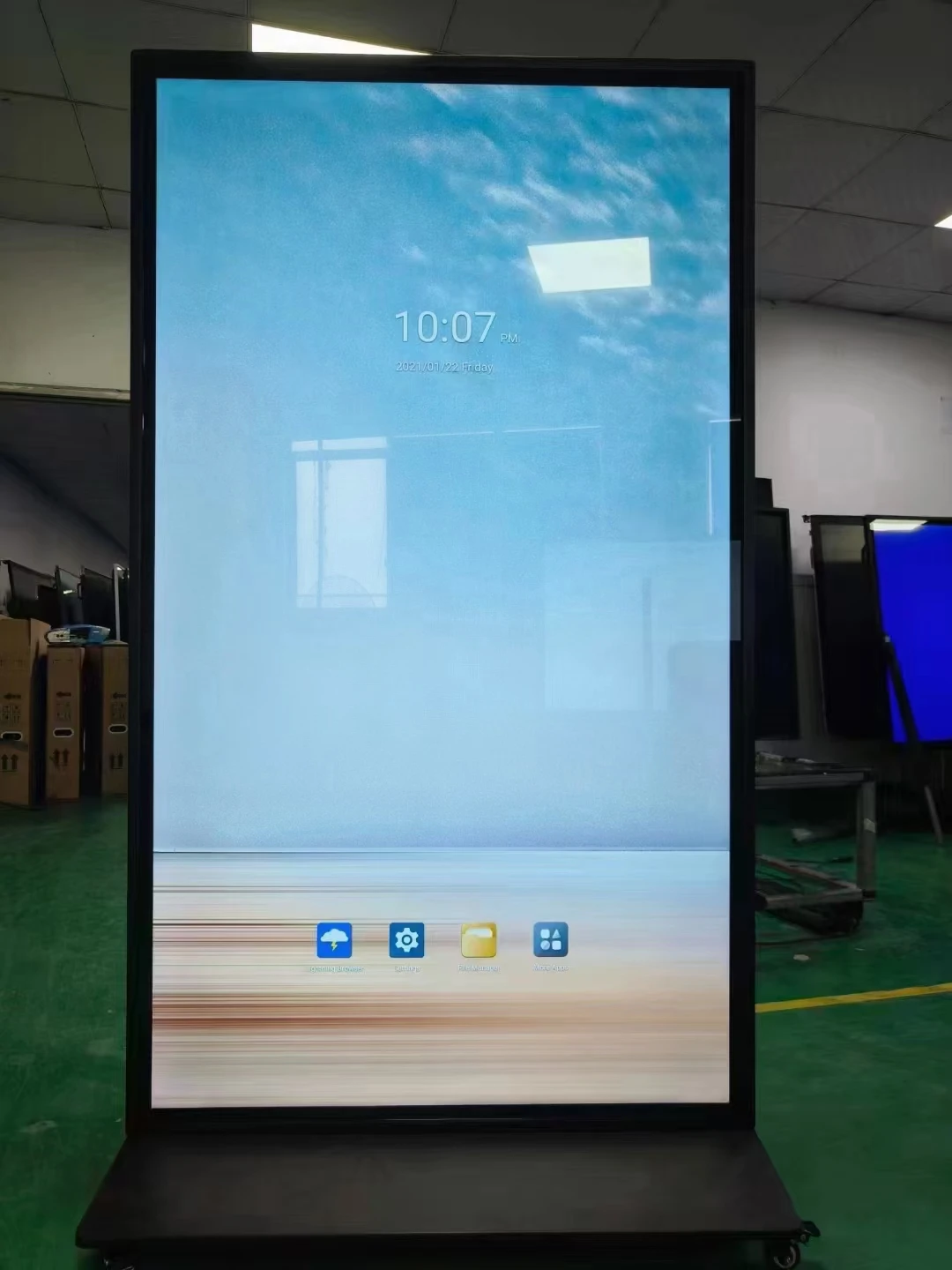 85 дюймов торговый центр LCD рекламный плеер WiFi видео Ad Player светодиодный дисплей Digital Signage сенсорный экран киоск