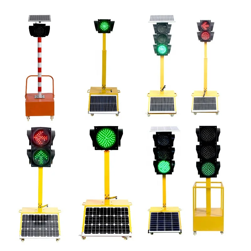 Three Colors Programmable Moving Traffic Facility Warning Light Japan Traffic Light Lantern With Counter And High Mast