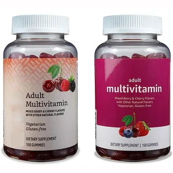 Private Label Best Multivitamin Gummies Candy for Men and Women with Vitamin C Zinc for immune boost biotin hair gummy