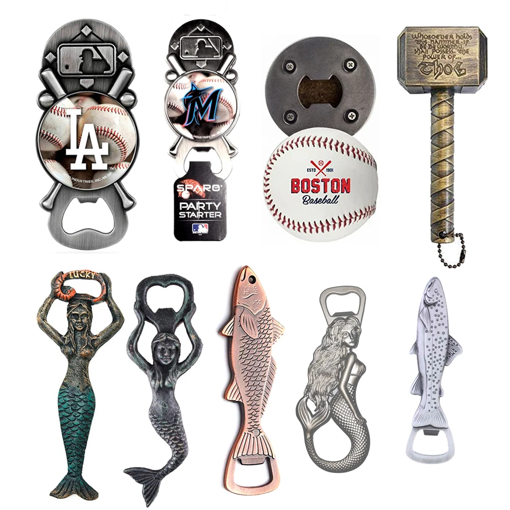 Открывалка для пивных бутылок под заказ металлическое покрытие в античной форме креативная подарочная открывалка