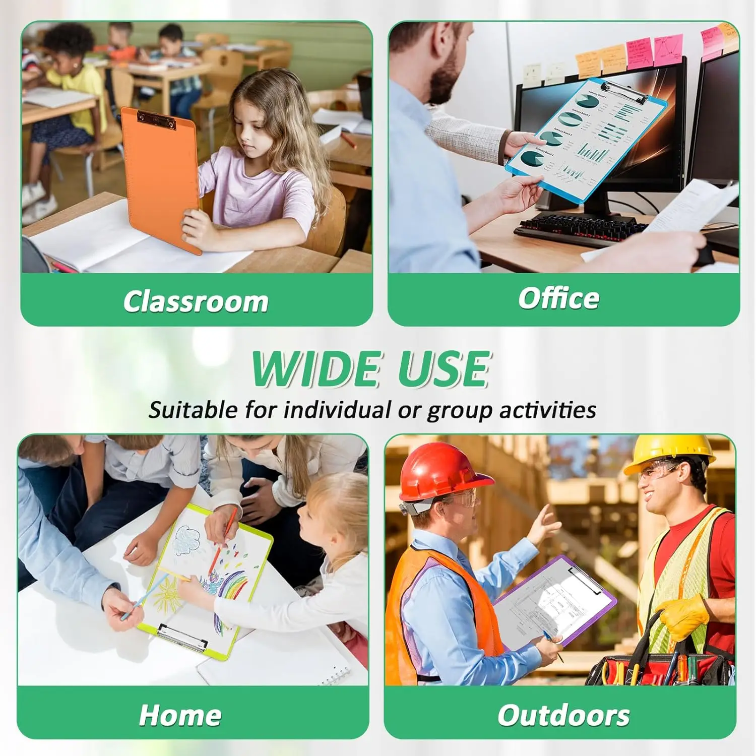 Best Price Top Quality A4 Clipboard Assorted Colors Writing Folder Form Organizer File Folder accessories Quality Clipboards