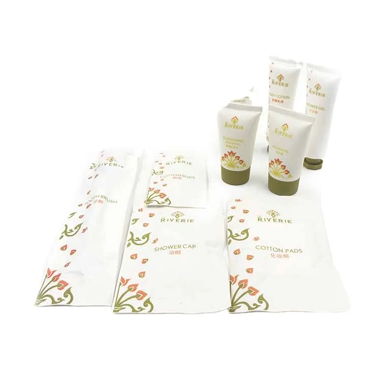 High quality materials wholesale luxury hotel shampoo body wash hotel bathroom toiletry kit set amenities hotel