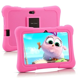 Hot Sale Original Pritom K7 Kids Education Tablet PC Android 10 Support 2.4G WiFi / Bluetooth / Dual Camera 7.0 inch 1GB+16GB