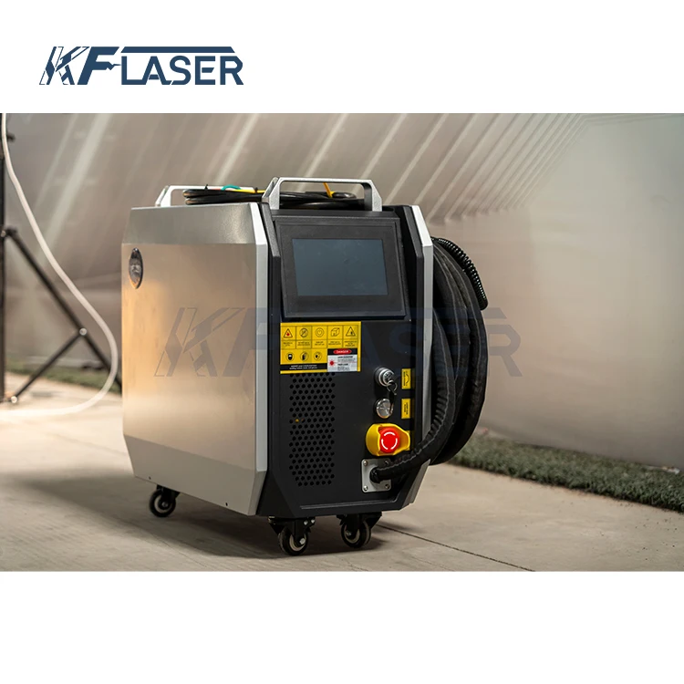 Laser Welding Machine Price 1500W 3 In 1 High Efficiency Welding Cleaning Small