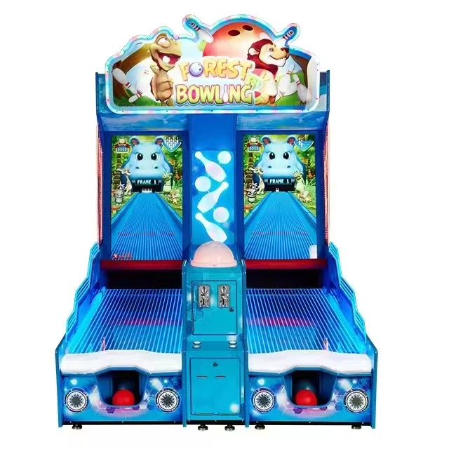 SUNMO indoor amusement park  coin operated arcade Bowling Champ sport bowling game machine