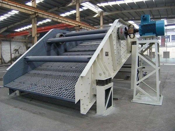 Powder Coating Used Linear Vibrating Screen Sieving Machine