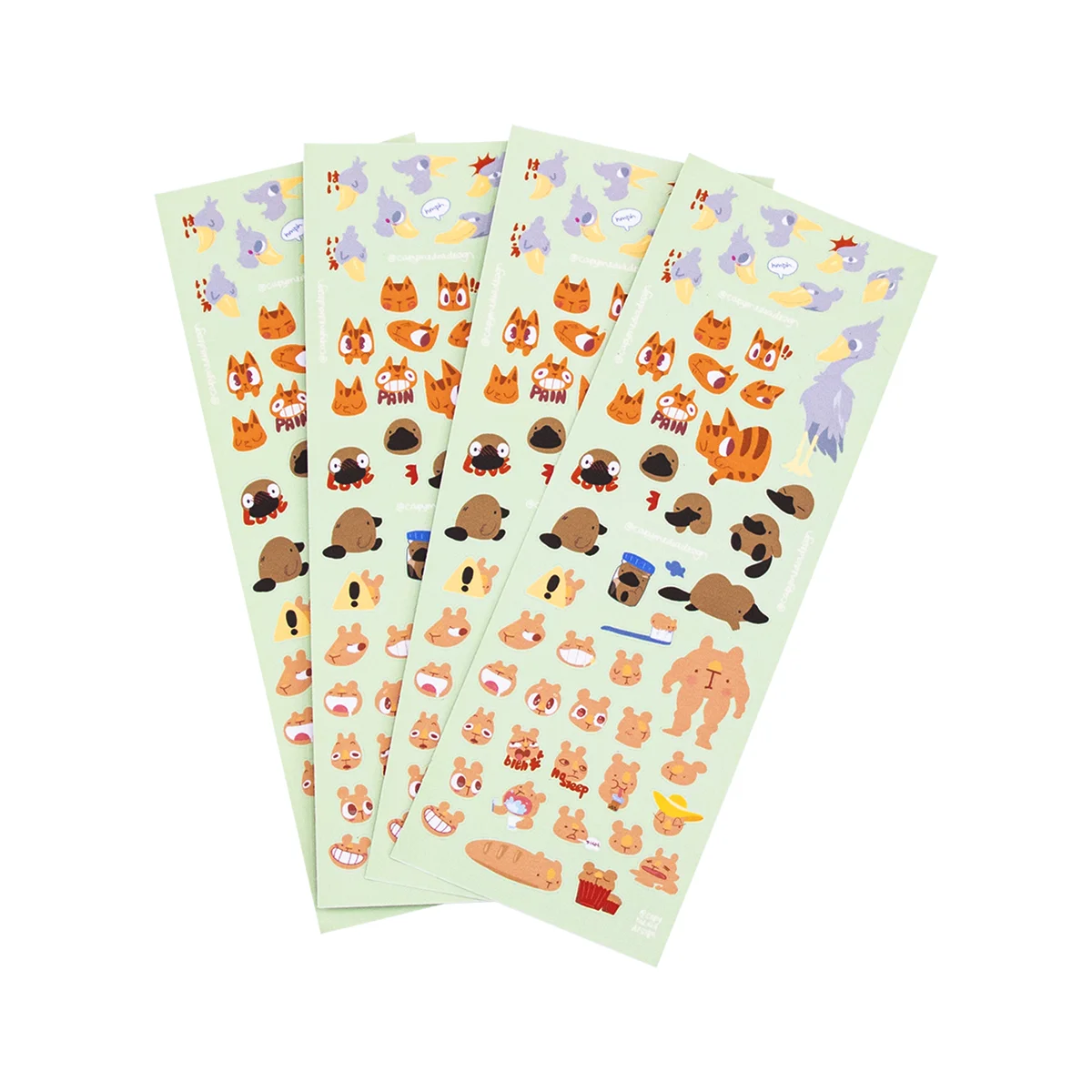 Custom Bike Laptop Moto Car Sticker Sheet Clear Kiss Cut Custom Stickers Printing Factory
