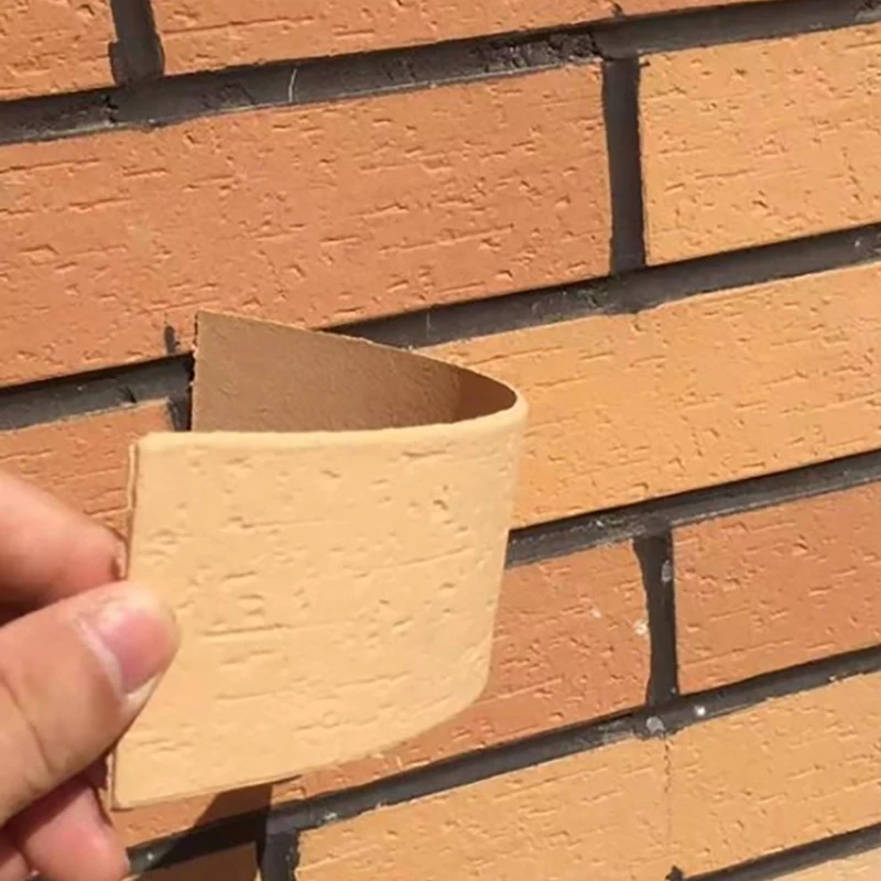 MCM Material Brick Alternative Soft Porcelain for Outdoor Wall Soft Tiles Fireproof Waterproof Flexible Porcelain Tiles