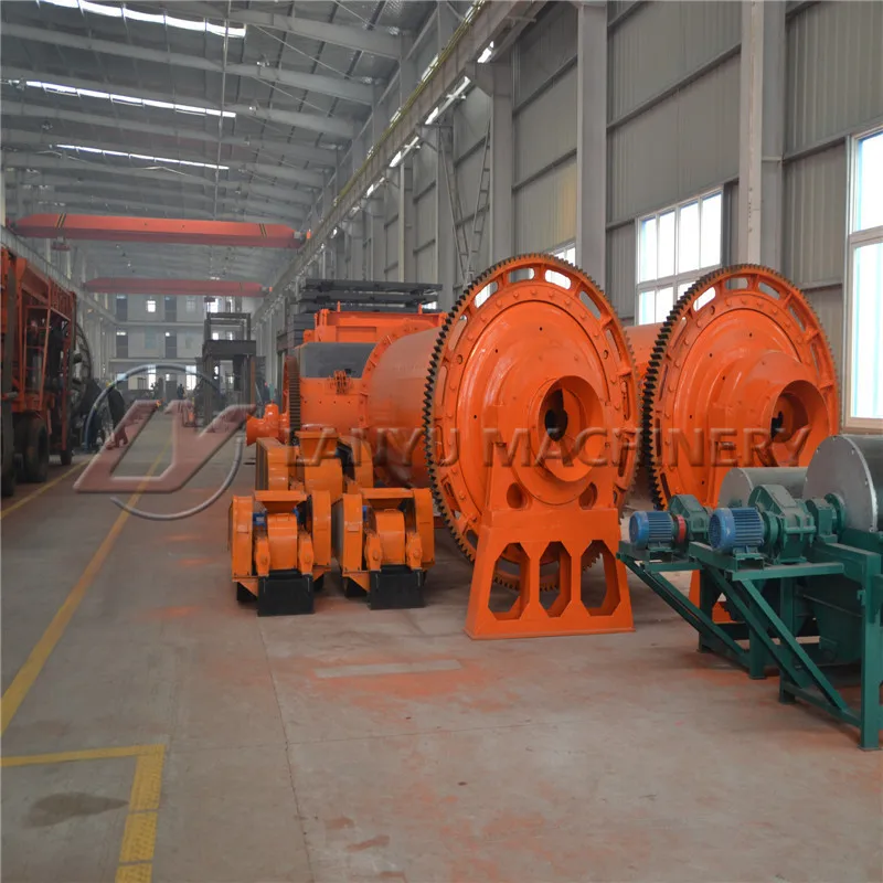 Lanyu Brand New Vertical Cement Grinding Mill Roller Mill with Steel Ball Engine Motor Gear Bearing Core Components