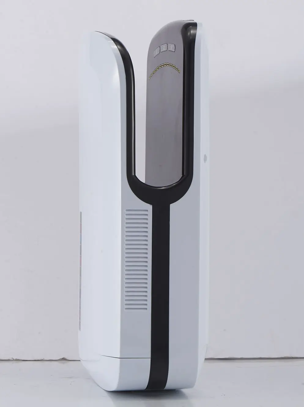 Wall mounted ABS plastic dual hand and hair dryer