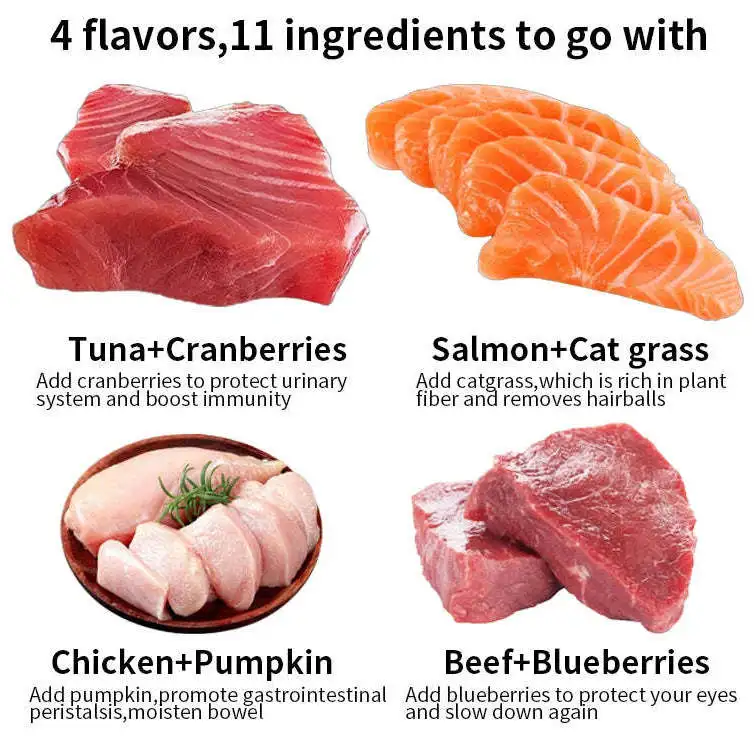 China Factory Direct Sales Pet Food Good for Health Ingredient Salmon Chicken Tuna Creamy Cat Treats Wet Strips