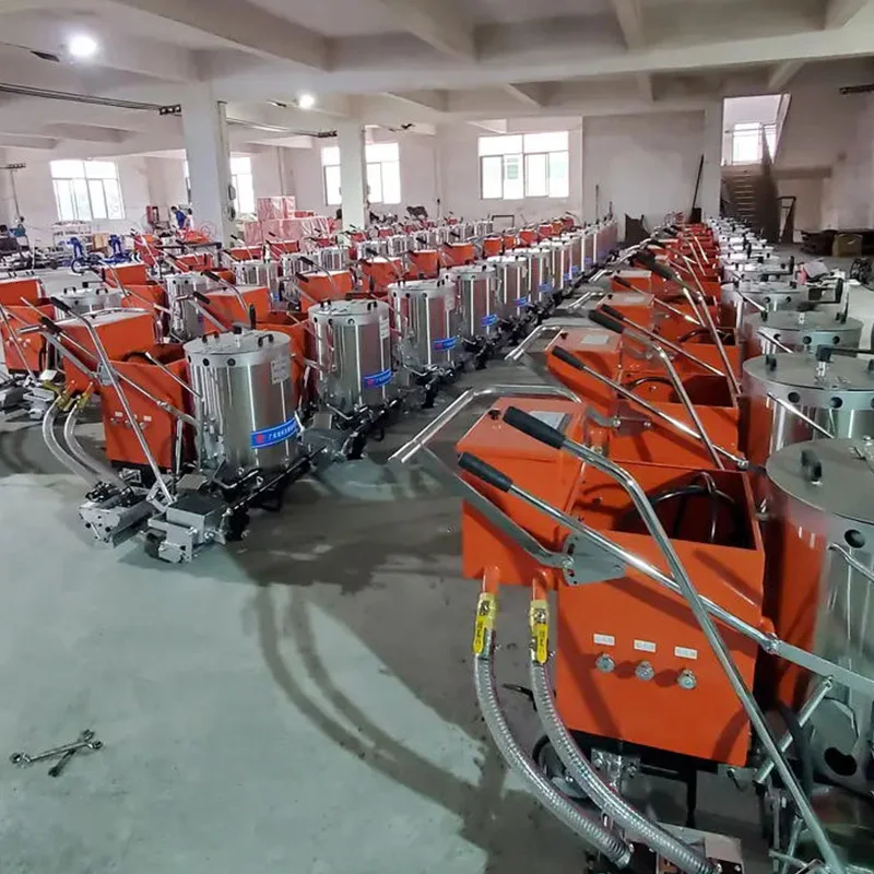 Reliable performance automatic thermoplastic road marking machine road marking machine