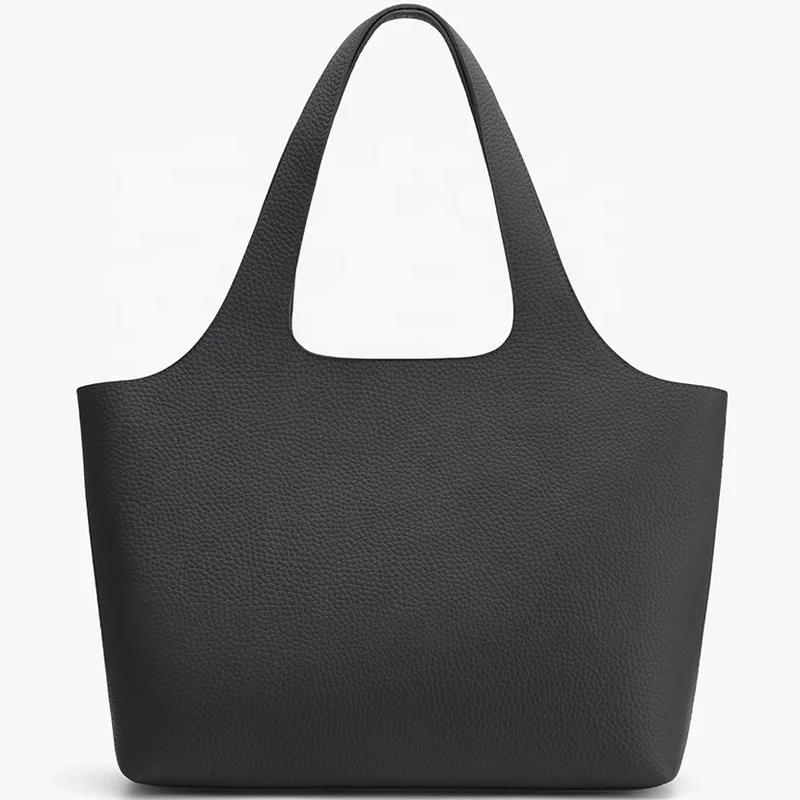 Manufacturer Custom Printed Logo Large Fashion Classic Classy Luxury Designer Italian Vegan Leather Handbags Tote Bags For Women