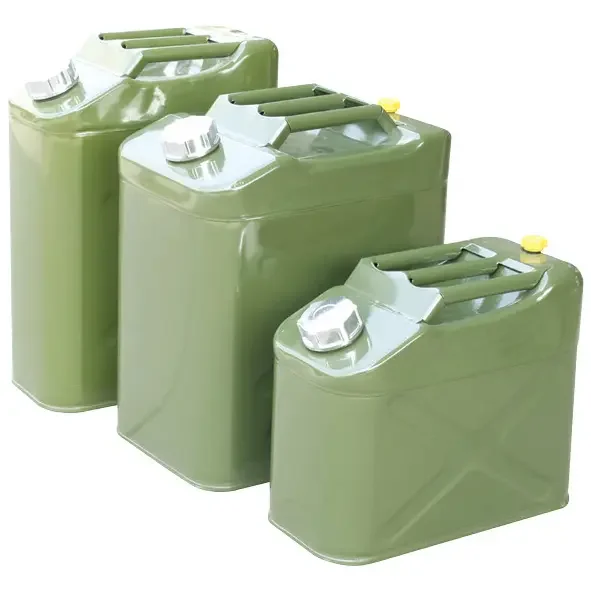 Square Jerry Can with Inner Oil Spout
