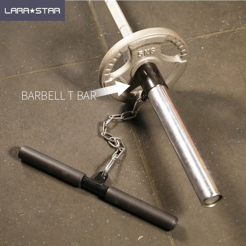 LS3035-S Manufacture T-Bar Row Platform T-Bar Row Plate Post Insert Landmine Fit Easy Use in Small Space Great for Back Exercise