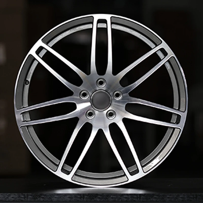 Forged   aluminium  alloy wheels  Best Price Gun Metal Machined Car Rims For Q7 Wheel Rims